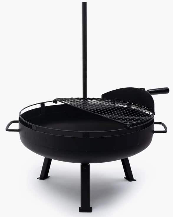 Barebones Cowboy Fire Pit Grill System Small