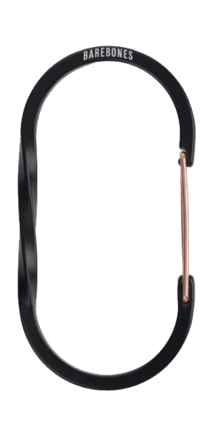 Barebones Wiregate Carabiner Large Black