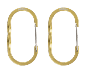 Barebones Wiregate Carabiner Medium 2 st Gold