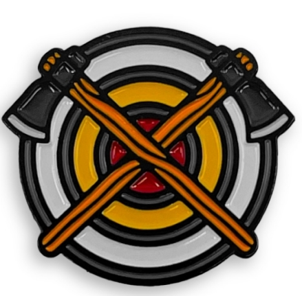 Barebones Enamel Pin Hatchet One-Size