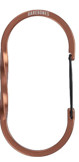 Barebones Wiregate Carabiner Large Copper Copper Large