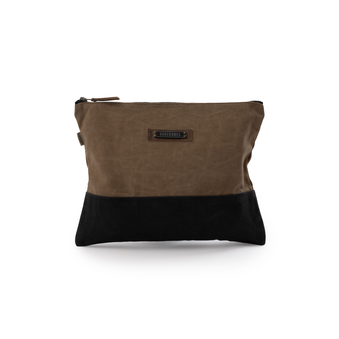 Barebones Neelum Zipper Pouch Khaki L