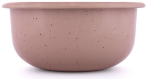 Barebones Enamel Side Bowl Dusty Rose One-Size