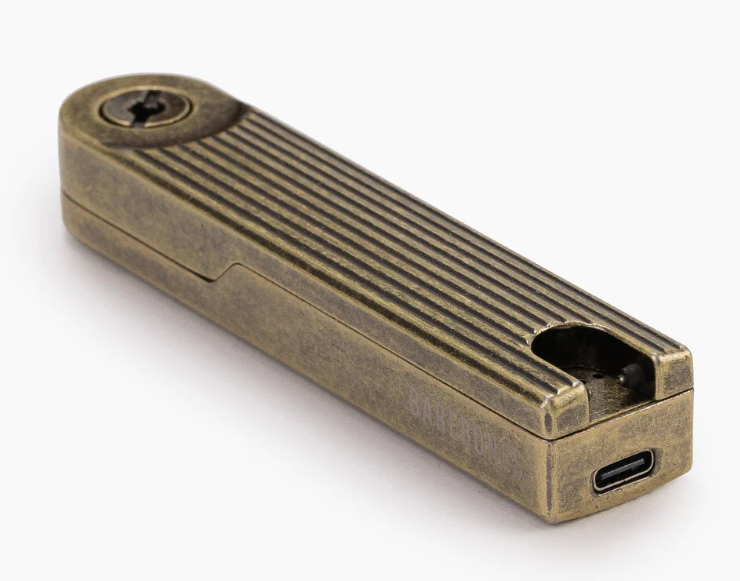 Barebones Pivot Arc Lighter Brass One-Size