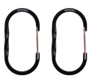 Barebones Wiregate Carabiner Medium 2 st Black