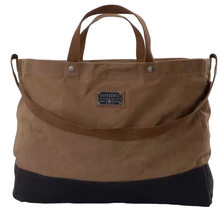 Barebones Neelum Firewood Carrier Tote Khaki One-Size