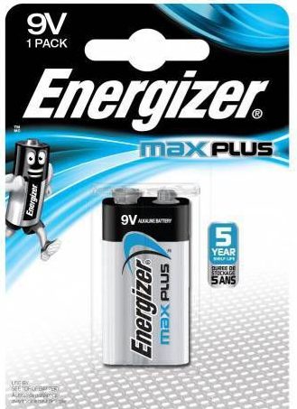 Energizer MAX PLUS 6LR61 9V BL1 batterij One Size