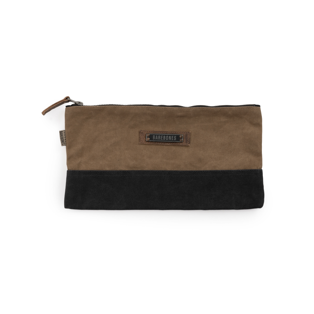 Barebones Neelum Zipper Pouch Khaki S