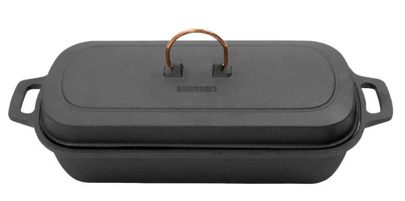 Barebones Enamel Lined Baking Pan Charcoal One Size