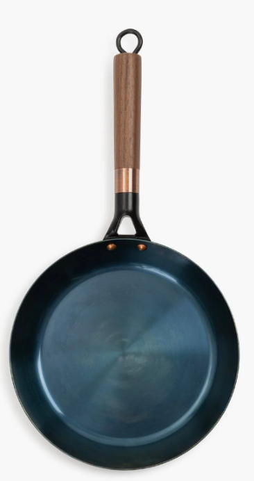 Barebones Blue Carbon Steel Skillet 9'' One Size