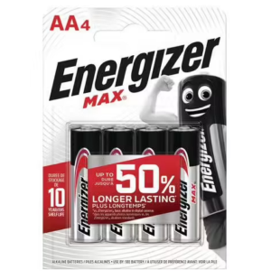 Energizer Max LR6 AA BL4-batterijen