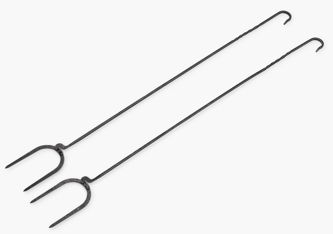 Barebones Cowboy Grill Roasting Sticks Zwart One Size