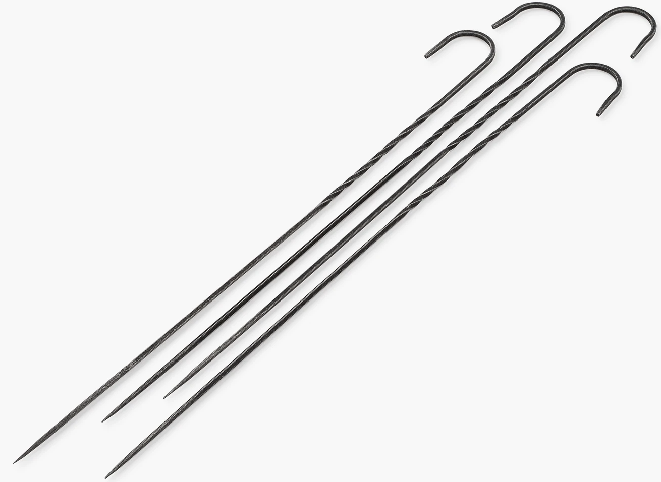 Barebones Cowboy Grill Steel Skewers Zwart One Size