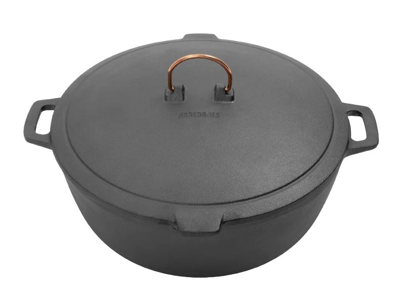 Barebones Enamel Lined Stock Pot Charcoal One Size