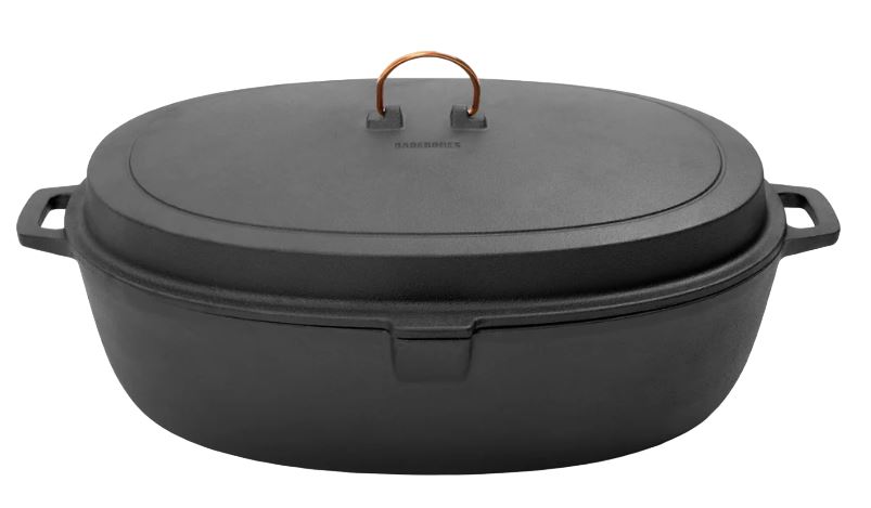 Barebones Enamel Lined Roaster Charcoal One Size
