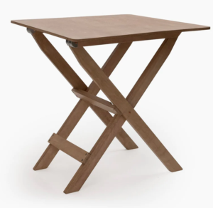 Barebones Ridgetop Wood Folding Table