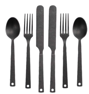 Barebones Flatware Set 6-delig