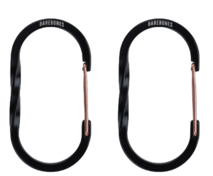 Barebones Wiregate Carabiner Medium 2 st Black